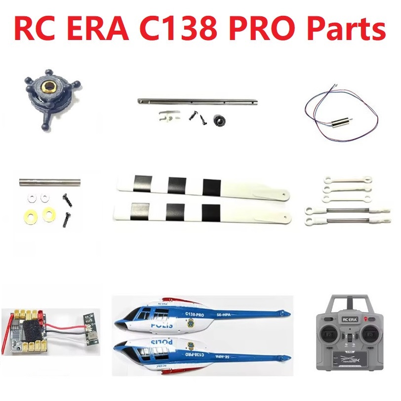 Spare Parts List for RC ERA C1 - Rc Helicopter Blade ulasan dan harga